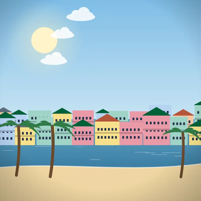 Roseau, Dominica – Reissaajat.fi:n kuvitus