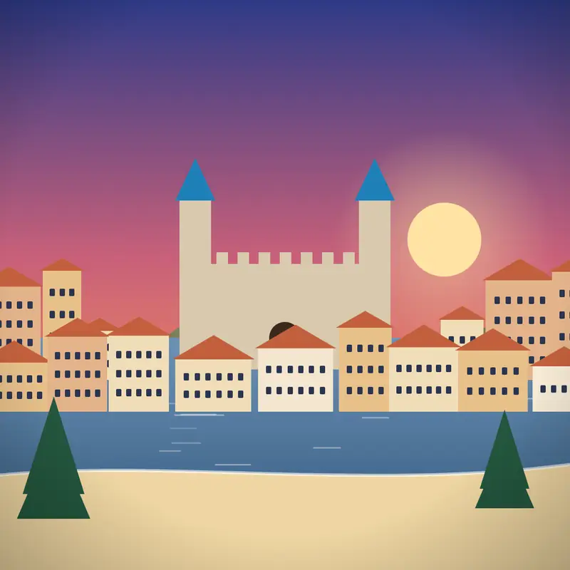Ibiza, Espanja – Reissaajat.fi:n kuvitus