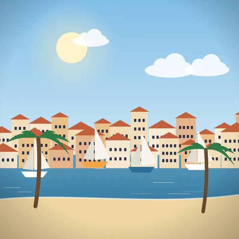 Marbella, Espanja – Reissaajat.fi:n kuvitus