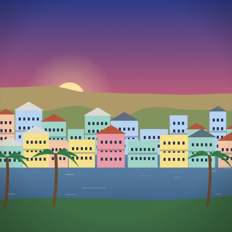 Georgetown, Guyana – Reissaajat.fi:n kuvitus