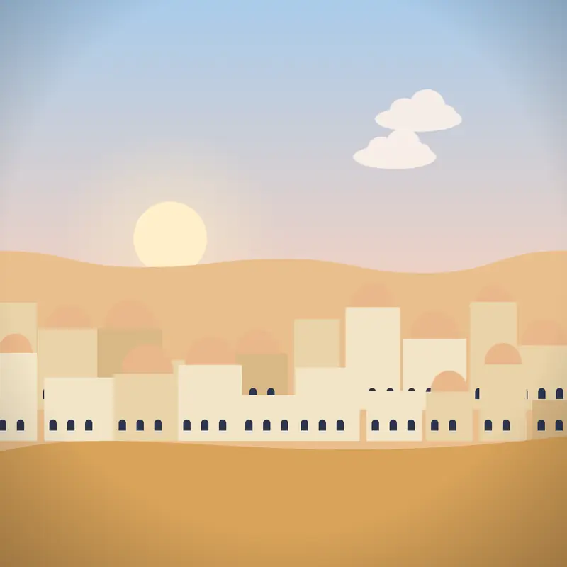 Petra, Jordania – Reissaajat.fi:n kuvitus