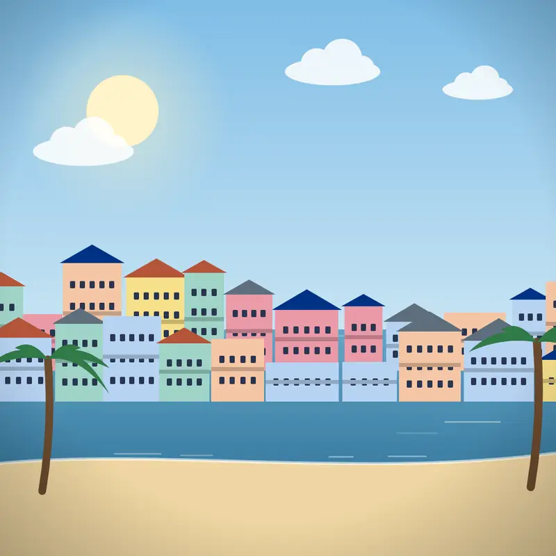 Praia, Kap Verde – Reissaajat.fi:n kuvitus