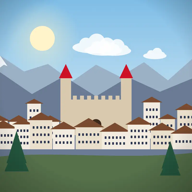 Vaduz, Liechtenstein – Reissaajat.fi:n kuvitus