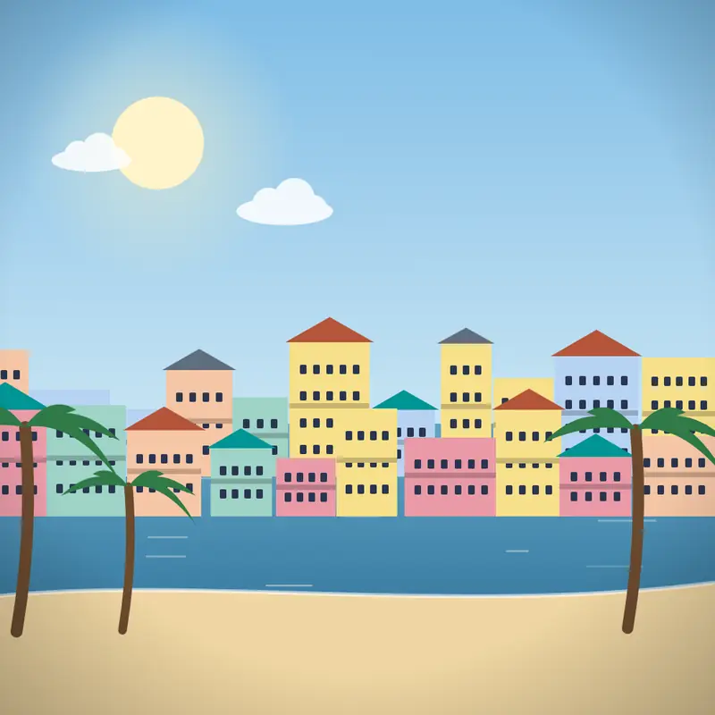 Tulum, Meksiko – Reissaajat.fi:n kuvitus